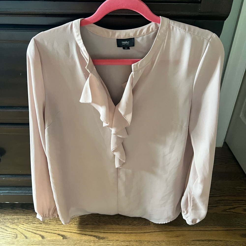 Mossimo Target Blouse Pink